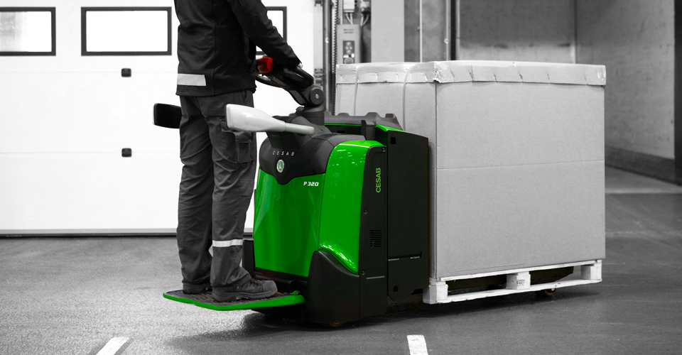 powered pallet truck cesab p300